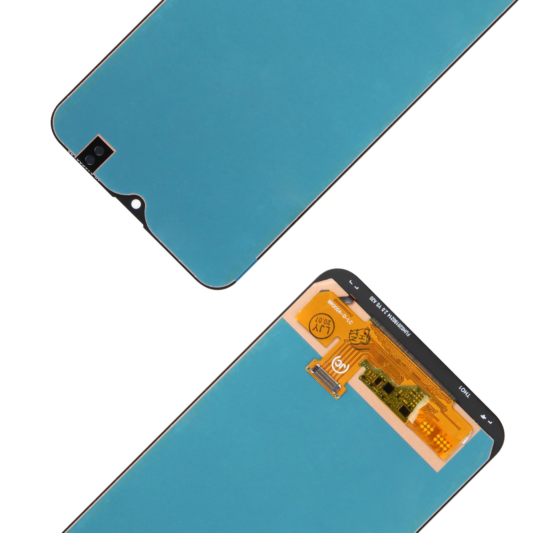 Amazon.co.jp: SRJTEK For Samsung Galaxy A20 A205 液晶パネル